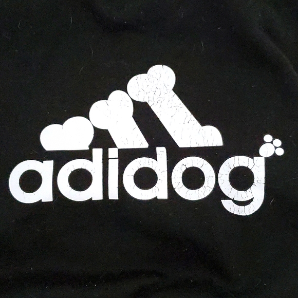 Adidog dog hooded sweatshirt outfit - Picture 11 of 11